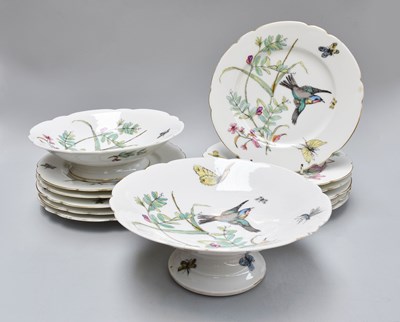 Lot 229 - A Paris Porcelain Dessert Service, 19th...