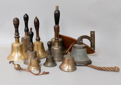 Lot 220 - Various 19th Century and Later Brass Hand and...