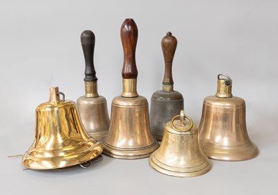 Lot 205 - Various 19th Century and Later Brass Hand and...