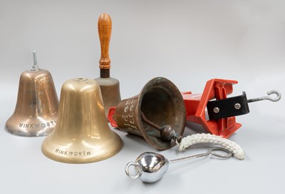 Lot 234 - Four Various 19th Century and Later Brass Wall...