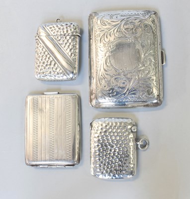 Lot 95 - A Collection of Assorted Silver Boxes,...