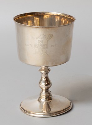 Lot 32 - An Elizabeth II Silver Goblet, by Barker Ellis...