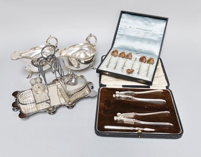 Lot 146 - A Collection of Assorted Silver and Silver...