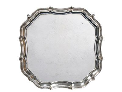 Lot A George V Silver Salver