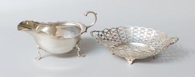 Lot 56 - An Edward VII Silver Dish and a George V...