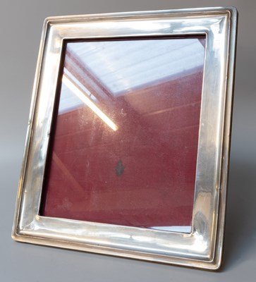 Lot 3 - A George V Silver Photograph-Frame, by A. and...