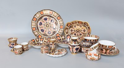 Lot 221 - Royal Crown Derby Imari Porcelain, including a...