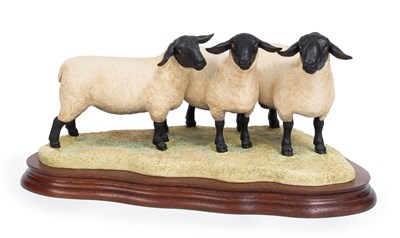 Lot 49 - Border Fine Arts 'Suffolk Family Group' (Ram...