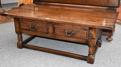 Lot 1261 - A Solid Oak Titchmarsh & Goodwin Style...