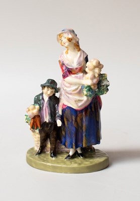 Lot 427 - A Royal Doulton Porcelain Figure 'London Cry'...