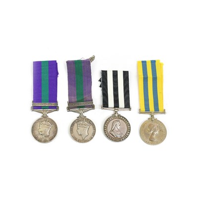 Lot 58 - Two General Service Medals 1918-62, eachd with...