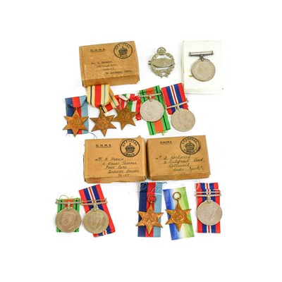 Lot 59 - A Second World War Group of Five Medals,...