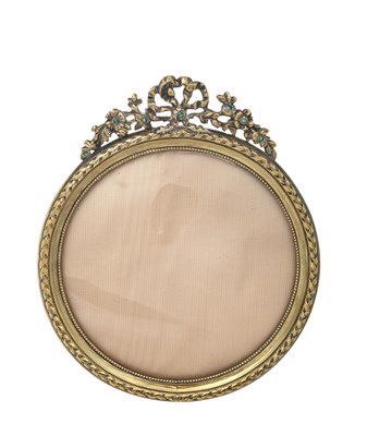 Lot An Elizabeth II Silver-Gilt Mounted and 'Gem'-Set Photograph-Frame