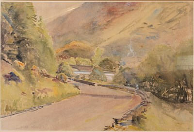 Lot 1069 - Albert Woods ARCA (1871-1944) "Borrowdale"...