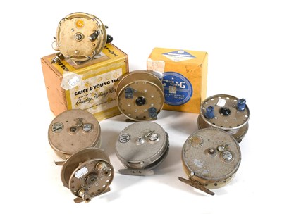 Lot 3024 - A Collection of Grice & Young Centre Pin Reels