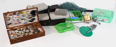 Lot 3184 - An Assortment of Fishing Items