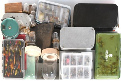 Lot 3144 - A Quantity of Fly Boxes and Flies