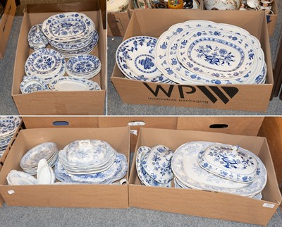 Lot 263 - A Large Quantity of Blue and White Porcelain,...