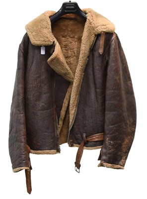 Lot 252 - An RAF Pre-War Irvin Sheepskin Flying Jacket,...