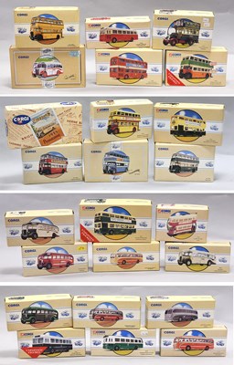 Lot 3459 - Corgi Buses