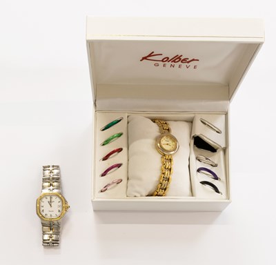 Lot 408 - A Bi-Metal Quartz Raymond Weil Wristwatch,...