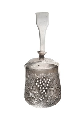 Lot A George III Silver Caddy-Spoon