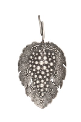 Lot A George III Silver Caddy-Spoon