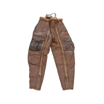 Lot 255 - A Pair of Second World War RAF Irvin Sheepskin...