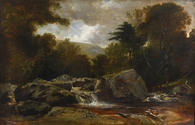 Lot 376 - Circle of Edmund Gill (1820-1894) "A Welsh...