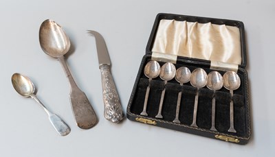 Lot 136 - A Collection of Assorted Silver and Silver...