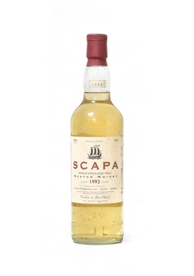 Lot 4204 - Scapa 1993 Single Highland Malt Scotch...