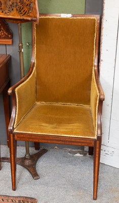 Lot 1300 - A George III Mahogany Tray Top Commode,...