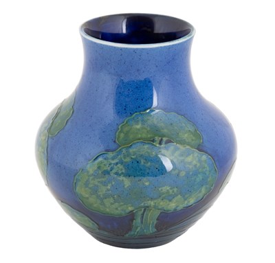 Lot 7 - William Moorcroft (1872-1945): A Moonlit Blue...