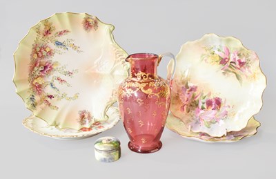 Lot 190 - A Pair of Royal Doulton Porcelain Plates,...