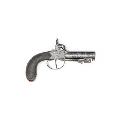 Lot 384 - A 19th Century Percussion Bayonet Pistol by...
