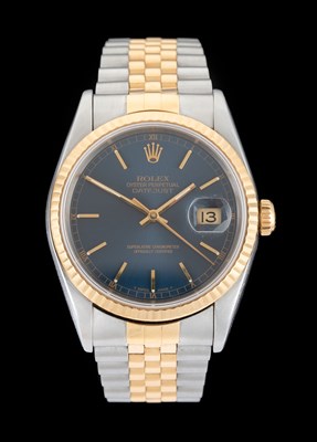 Lot 2180 - Rolex: A Steel and Gold Automatic Calendar...