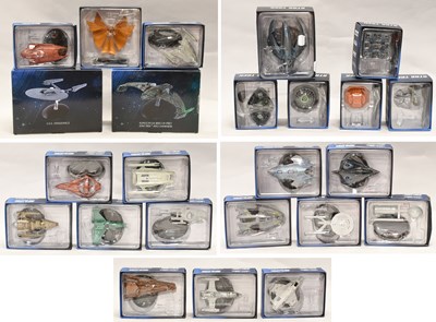 Lot 3469 - Eaglemoss Star Trek A Collection Of 24 Assorted Models