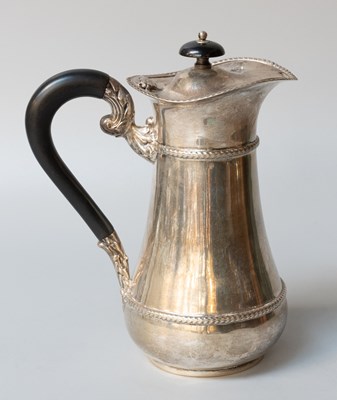 Lot 9 - A George V Silver Hot-Water Jug, by George...