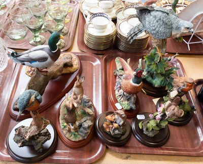 Lot 207 - A Border Fine Arts Studio "Mallard", "Pheasant"...