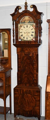 Lot 1390 - A Mahogany Eight Day Case Dial Longcase Clock,...