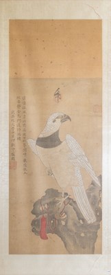 Lot 1167 - Chinese School (Qing Dynasty) A white eagle...