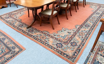 Lot 1102 - Machine Made Carpet of Ushak Design, the...