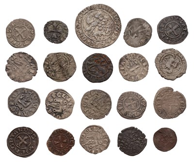 Lot 53 - A Group of European Medieval Hammered Coins,...