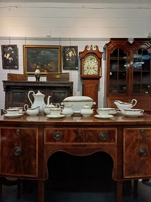 Lot 293 - A Spode "Chancellor" Cobalt Blue Part Dinner...