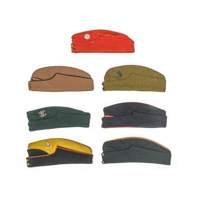 Lot 225 - Six British and Indian Army Coloured Field...