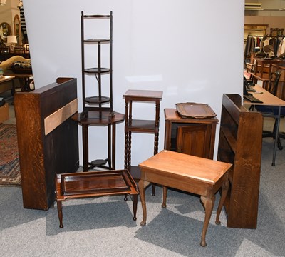 Lot 1229 - Various Occasional Furniture, including two...