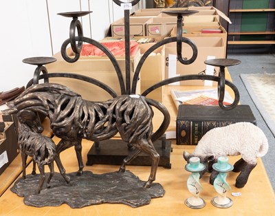 Lot 275 - Genesis Fine Art Bronzed Cold Cast Resin Model...