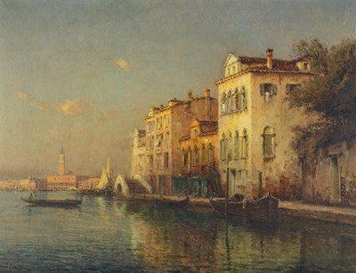 Lot 1072 - Antoine Bouvard (19th/20th Century) "Campanile...