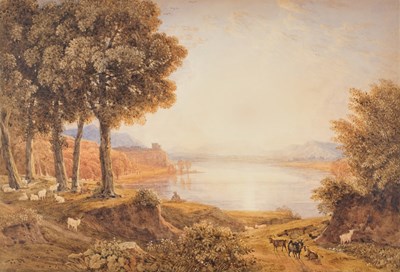 Lot 1004 - George Barrett Jnr. OWS (1767-1842) "The Goat...