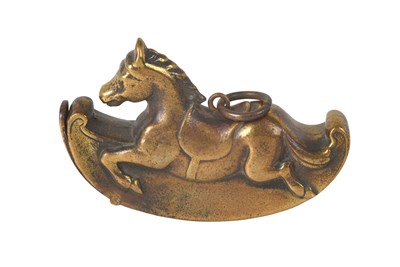 Lot A Brass Novelty Vesta-Case